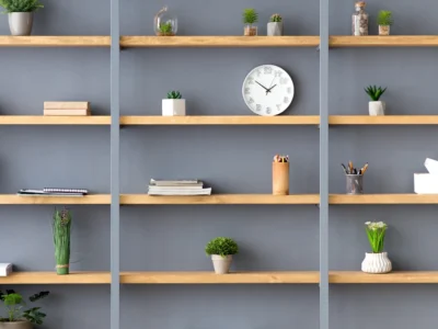 Estantería modular de madera